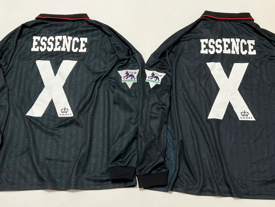 Pattern VS ZP SAINT M×××××× SOCCER SHIRT 'FAITH'/BLK FAITH football long sleeve black S-XL